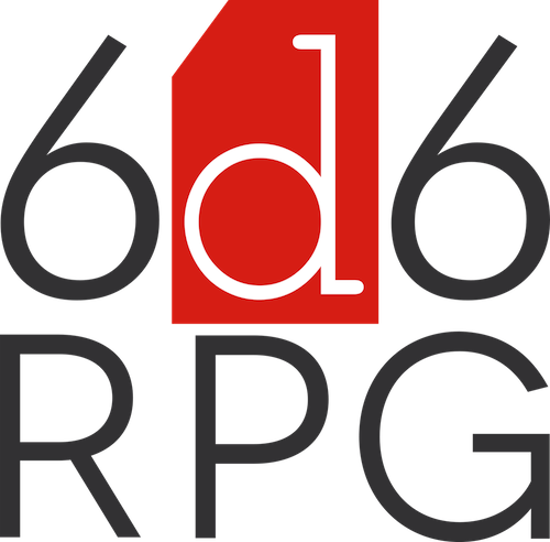 6d6 RPG Logo Transparent Background Small 250px